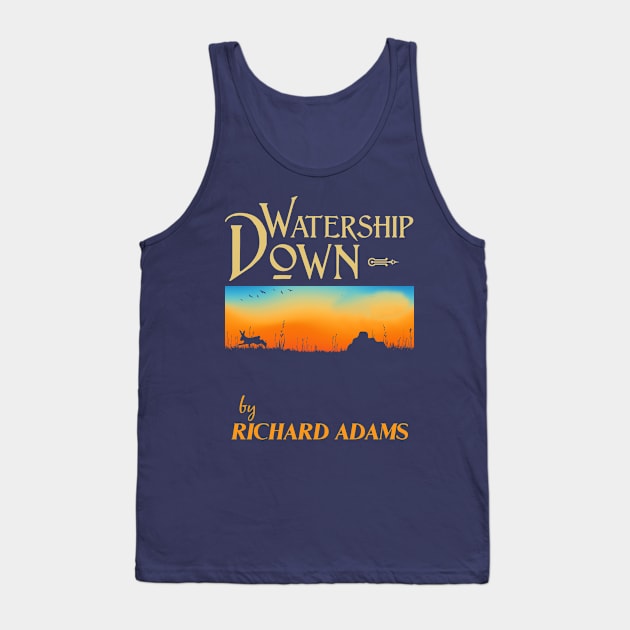 Watership Down cover concept Tank Top by woodsman